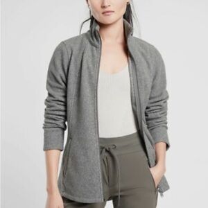 Athleta Stroll Fleece Full Zip Jacket